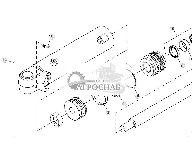 Гидроцилиндр рулевого управления - ST395493 586.jpg
